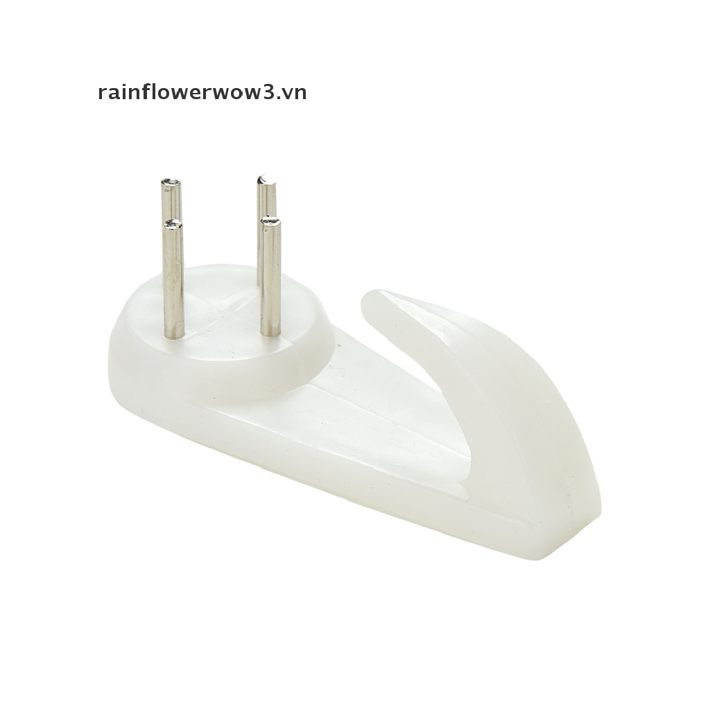 Bộ 20 Móc Treo Khung Ảnh Bằng Nhựa Cứng Màu Trắng