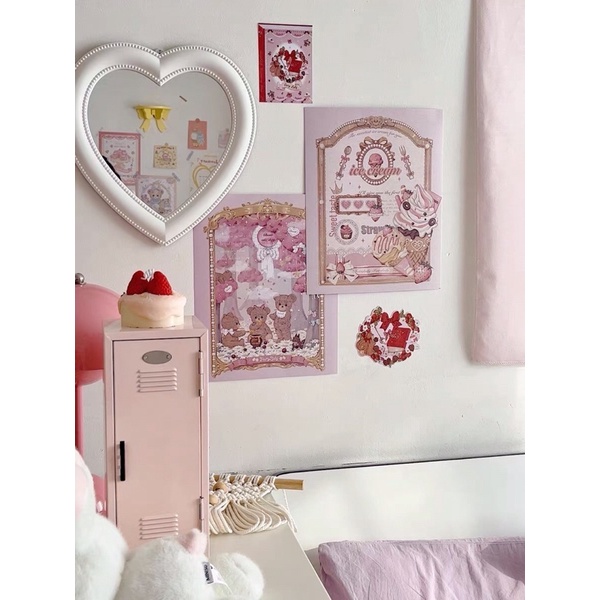 Tủ sắt mini ETUDE HOUSE 6 màu siêu đáng yêu
