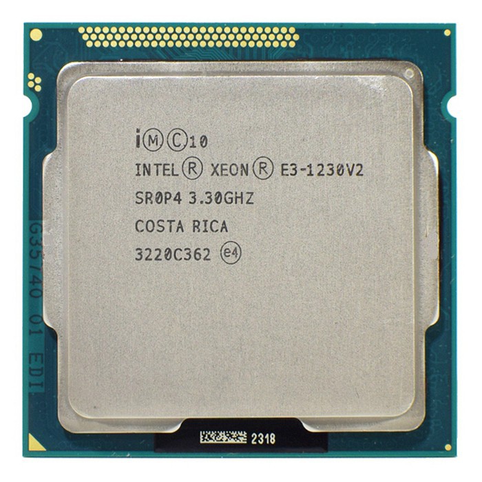 CPU xeon e3 v1230 v2 tương đương i7 3770