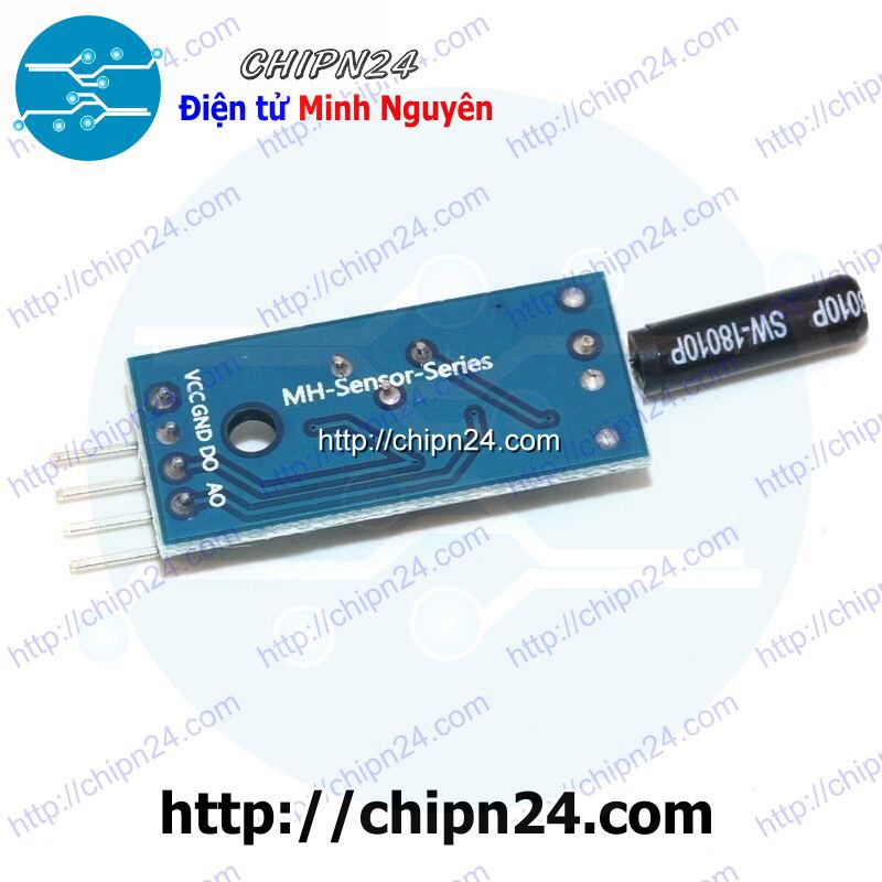 [1 CÁI] (E2) Module Cảm biến Rung SW-18010P Đen