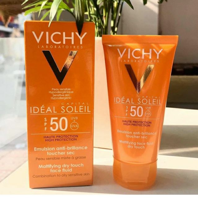 Kem chống nắng Vichy ideal solei canh sale Balan