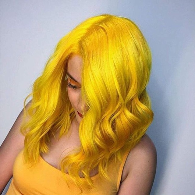 thuốc nhuộm tóc vàng yellow + tặng oxy trợ dưỡng - Tocdep.HG