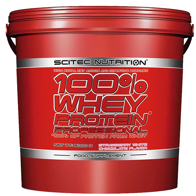 Whey Protein Sữa Tăng Cơ | Scitec Nutrition 100% Whey Protein Professional 5000G | Chính hãng tại Suppcare.