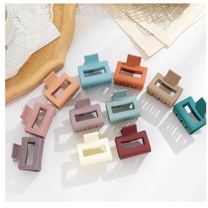 Kẹp tóc càng cua Acrylic kiểu dáng hình học thời trang Hàn Quốc cho nữ (Hairclips)