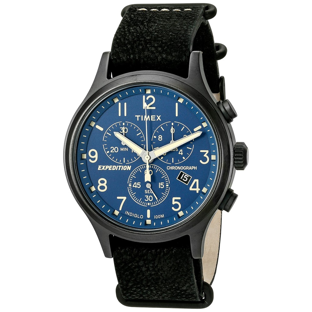 Đồng hồ Nam dây da chính hãng Timex Expedition TW4B04200 xách tay Mỹ mới 100%