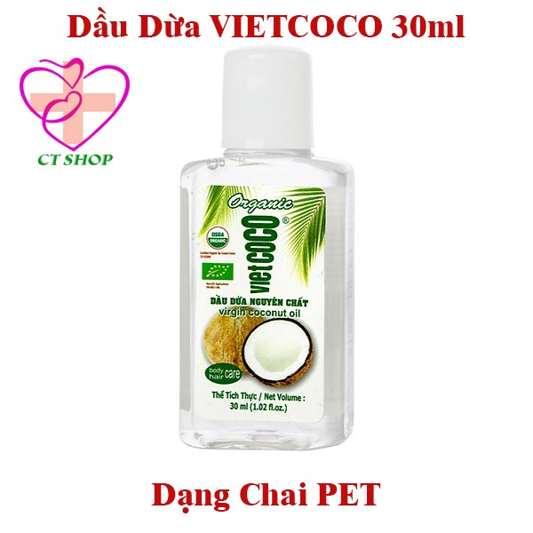 Dầu Dừa VIETCOCO Chai 30ml