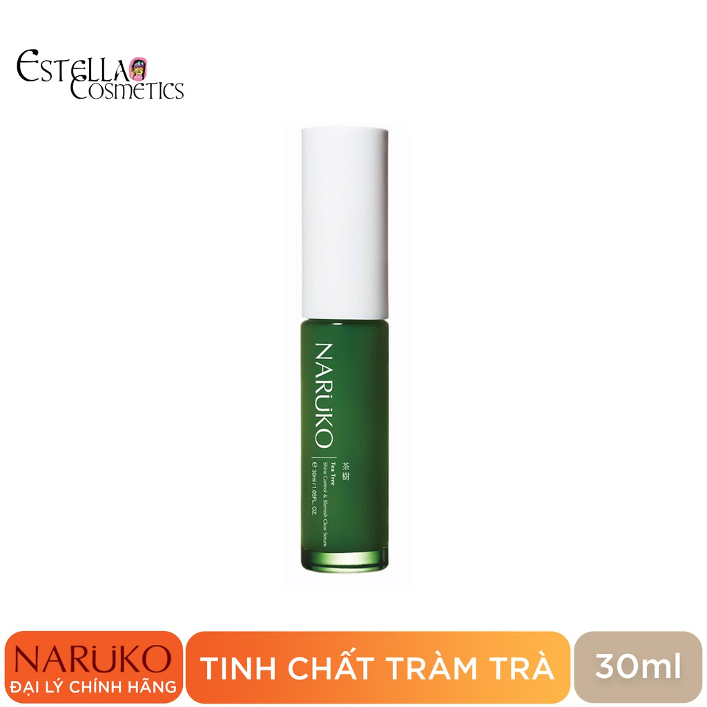 Tinh Chất Tràm Trà Ngăn Ngừa Mụn, Kiểm Soát Dầu Naruko Tea Tree Shine Control And Blemish Clear Serum 30ml