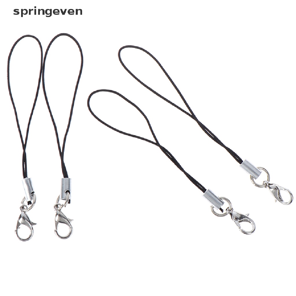 Bộ 10 Dây Móc Khóa Cho Ổ Đĩa flash USB Đen