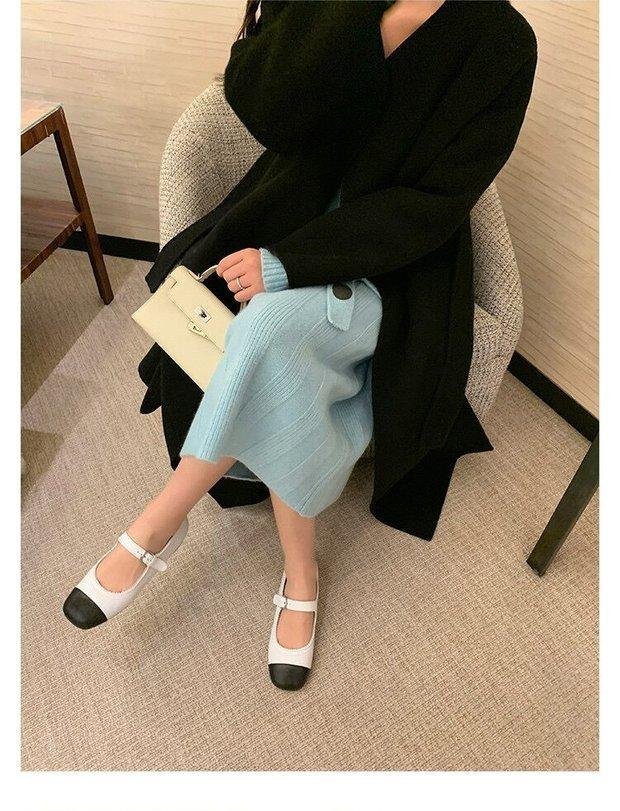 [ Mã 66CBSALE giảm 30K đơn 200K] Giày Búp Bê Nữ Đế Bằng Thiết Kế Cổ Điển Duyên Đáng Thanh Lịch | BigBuy360 - bigbuy360.vn