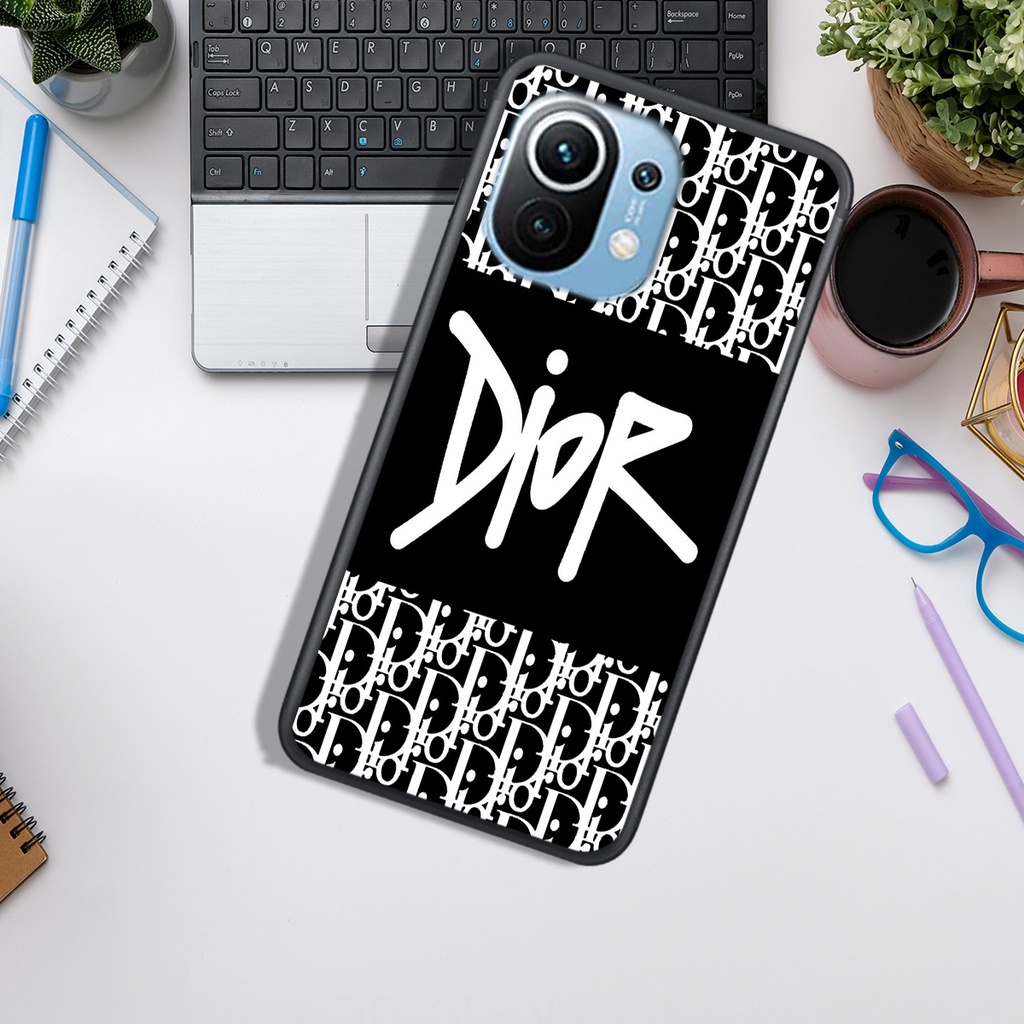 ỐP LƯNG XIAOMI MI 11 - MI 11 LITE - MI 11T  , IN HÌNH LÔ GÔ DI-OR ĐẸP, CHẤT, PHONG CÁCH.