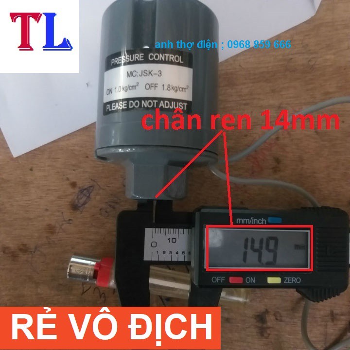 rơ le máy bơm tăng áp - rơ le máy bơm nước