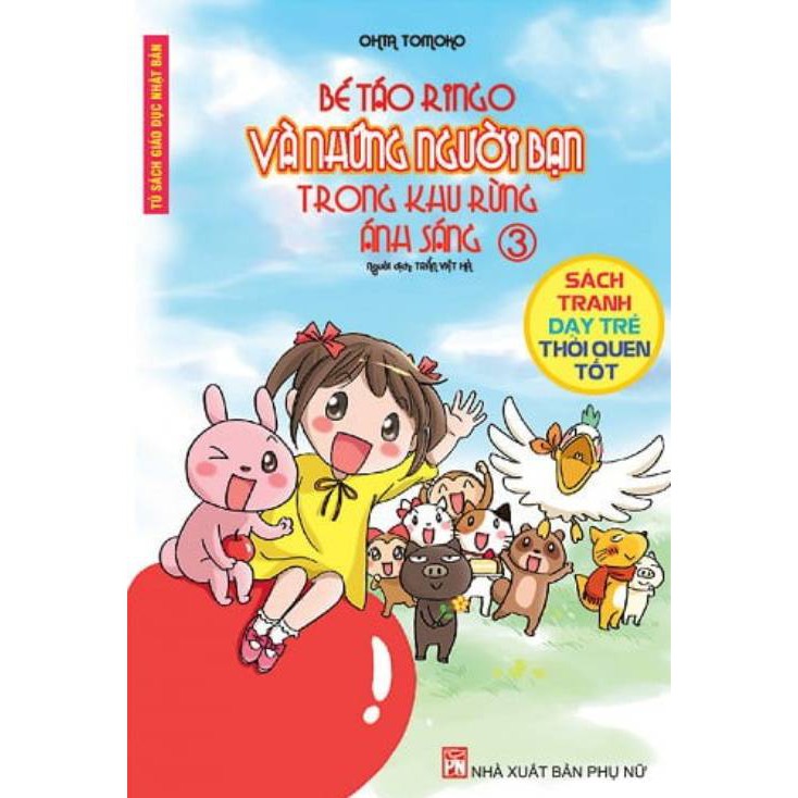 Sách - Bé Táo Ringo Và Những Người Bạn Trong Khu Rừng Ánh Sáng - Tập 3