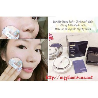Phấn nướcIOPE Hàn quốc, tặng kèm 1 lõi phấn . ^
