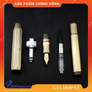  Brass Pocket Pen - Bút máy vỏ đồng [Sao Khue Pens - butmay.com]