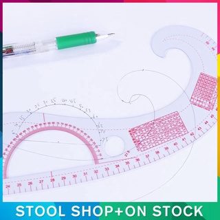 Bộ 6 cái thước kẻ đo vẽ tiện dụng