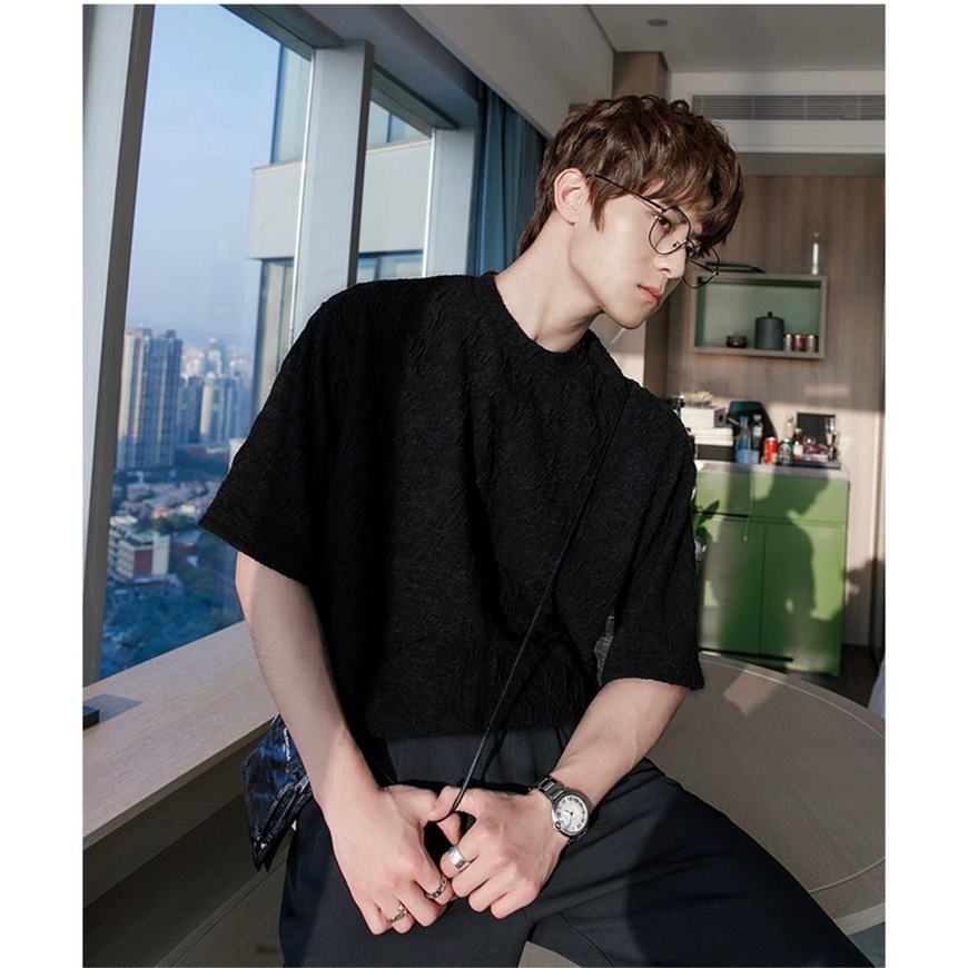 Áo thun Stee Hoa văn GOGE CVC - Giá sỉ Unisex