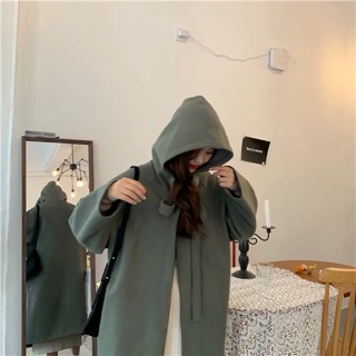 Váy dạ dài dáng suông