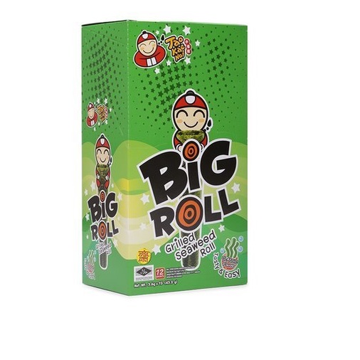 Hộp 12 gói Snack rong biển ăn liền TaoKaeNoi BIG ROLL 3g/gói ⭐Brothers.Shop✅