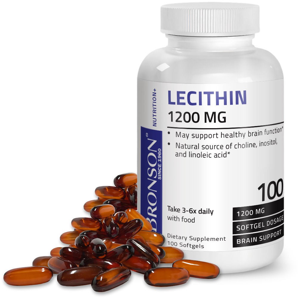Organic Vitamins Lecithin 1200mg - 100 viên Mỹ - Đẹp da, bổ cơ thể | BigBuy360 - bigbuy360.vn