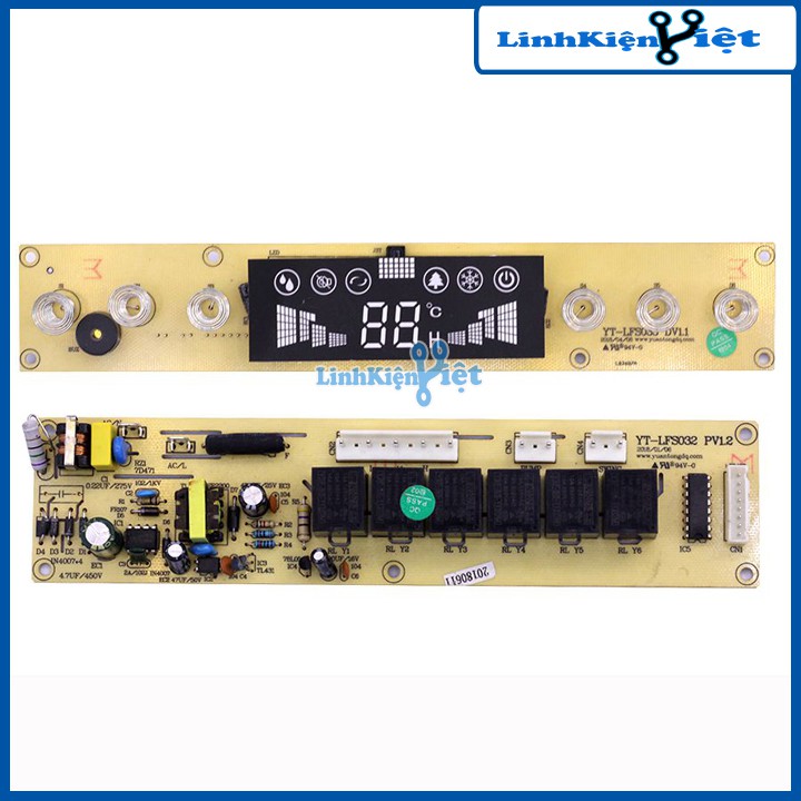 Bo Mạch Quạt Điều Hòa YT-LFS032 PV1.2