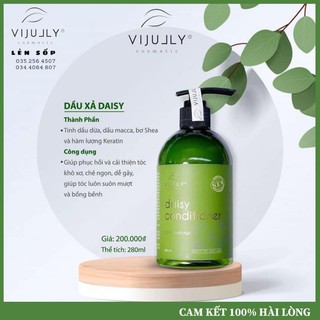 Dầu xả dừa vi jully cosmetic giúp tóc mềm mượt, bóng khỏe