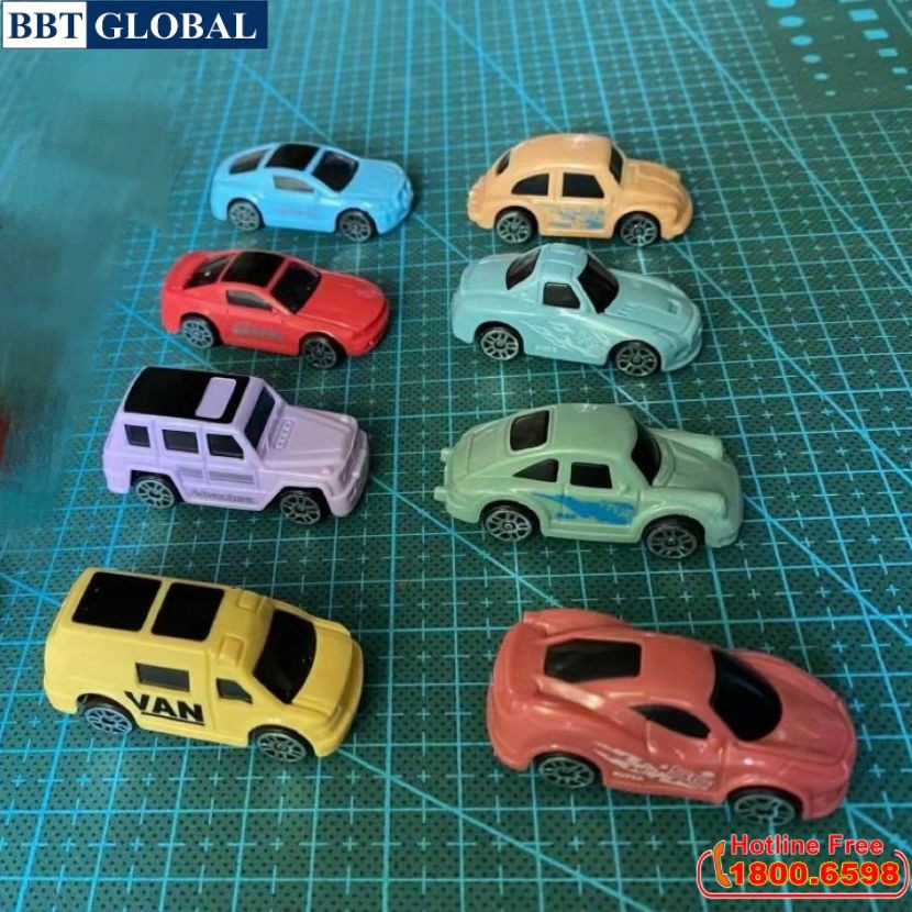 Ô tô mô hình mini, nhiều kiểu dáng, lựa chọn cho bé BBT Global MNC