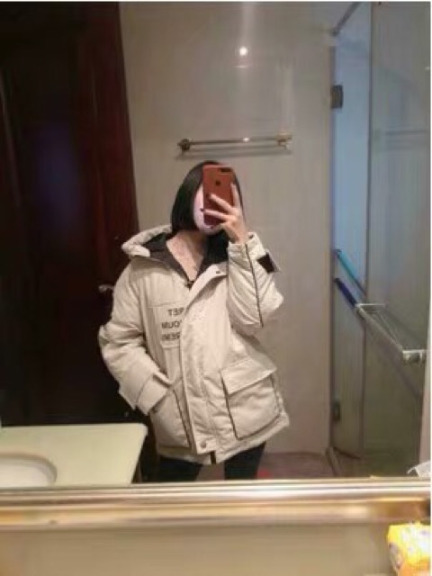 Áo khoác phao đôi size nam nữ