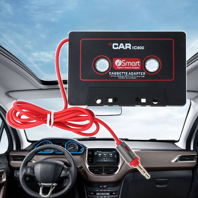 Bộ Chuyển Đổi Băng Cassette Xe Hơi mm 3.5mm Cho Máy Nghe Nhạc Mp3 Trên Xe Hơi