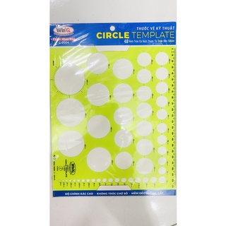 Thước vẽ lỗ tròn c2004