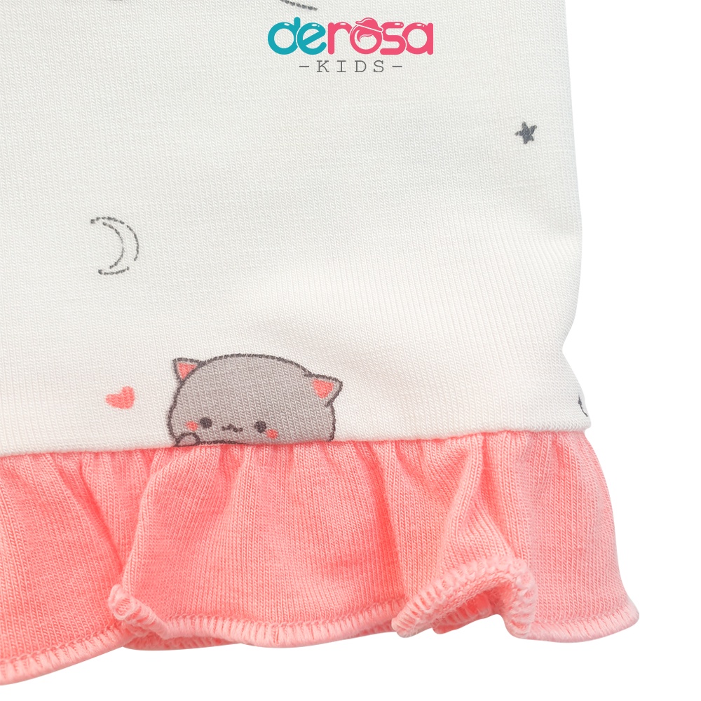 Bộ quần áo sát nách cho bé trai bé gái DEROSA KIDS 3-24 tháng 423-426