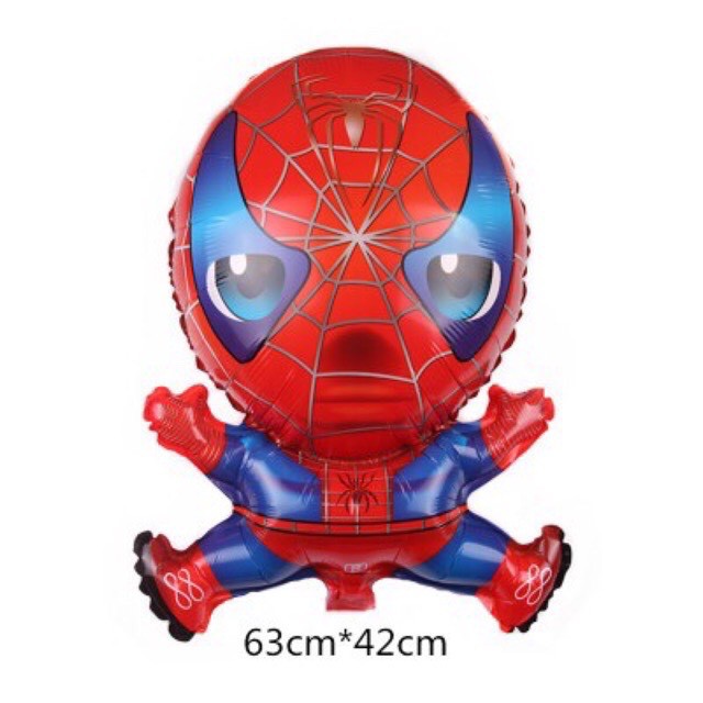 Bóng tráng nhôm hình thú/ Người nhện/ Doremon trang trí sinh nhật cho bé - Baby Toys