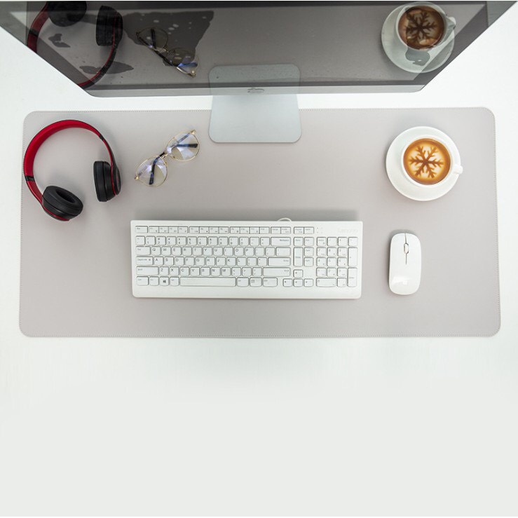 Thảm da trải bàn làm việc Deskpad kiêm bàn di chuột mouse pad. Deskpad - Phong cách mới cho Bàn làm việc. + Chất liệu: d | BigBuy360 - bigbuy360.vn