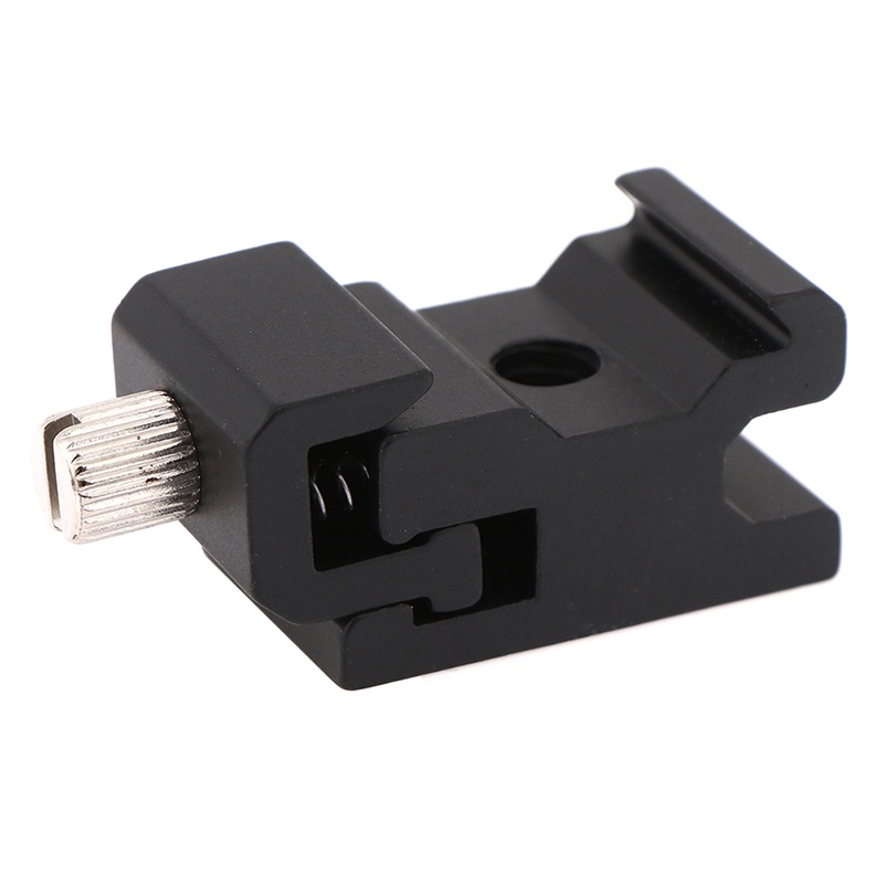 Giá Đỡ Đèn Flash/Máy Ảnh Bằng Kim Loại Kèm Ốc Vít 1/4 Chuyên Dụng