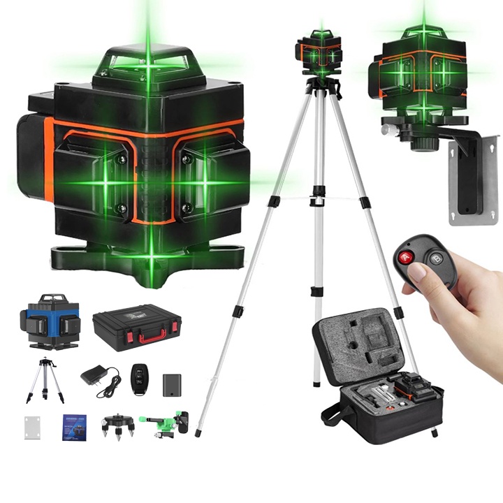 Máy Bắn Cốt Laser 12 Tia Kèm Chân Đế