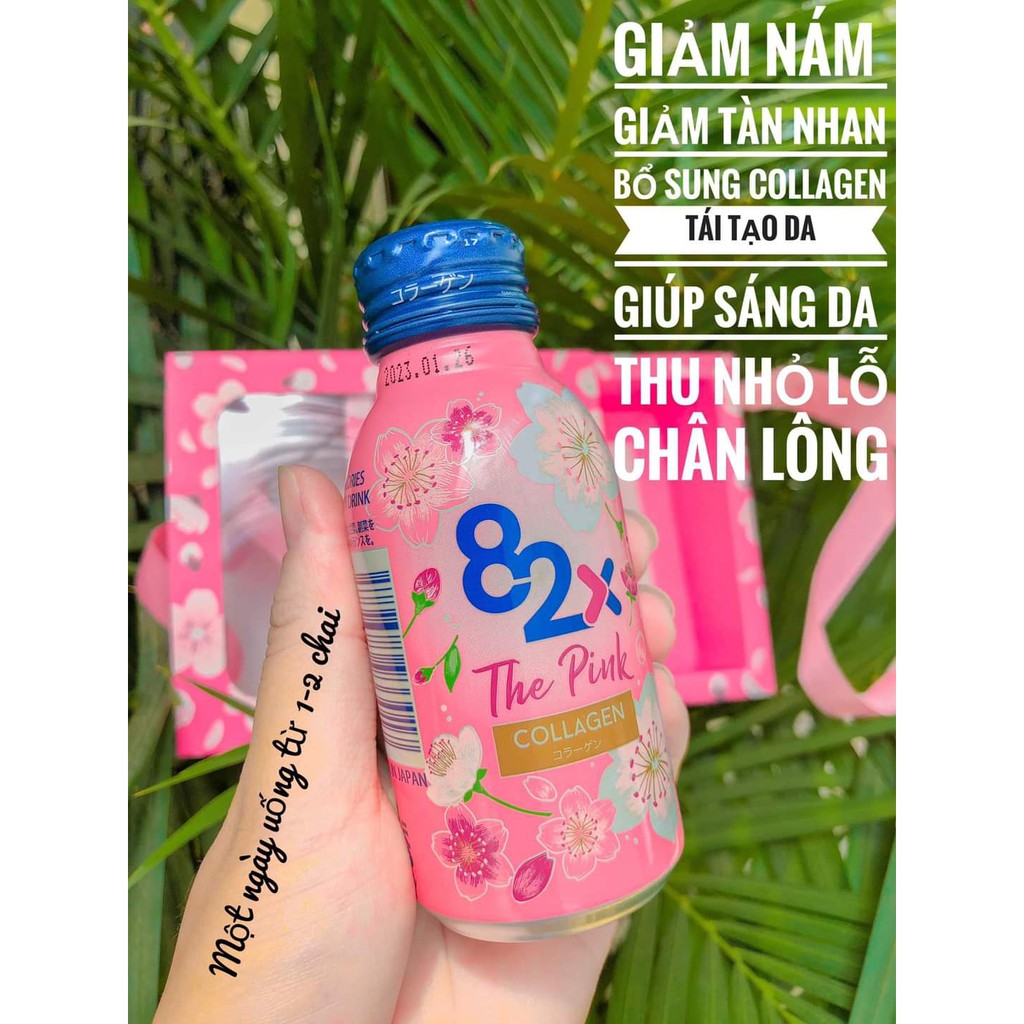 Nước Uống Collagen 82X The Pink Collagen Hàm Lượng 120000mg | BigBuy360 - bigbuy360.vn