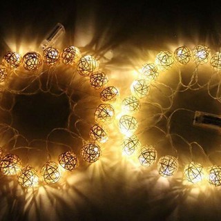 20 đèn LED dây mây trang trí nhà/ tiệc