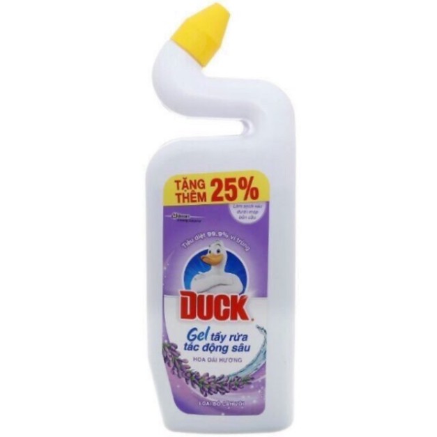 Nước tẩy bồn cầu DUCK biển xanh & oản hương-500ml