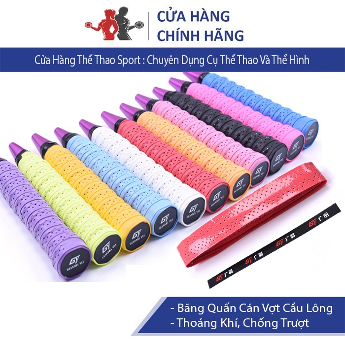 Băng Quấn Cán Vợt Cầu Lông QuangYU Chống Trượt Dành cho Tennis, cầu lông, cần câu, tay cầm xe đạp , vợt squash V..V..V