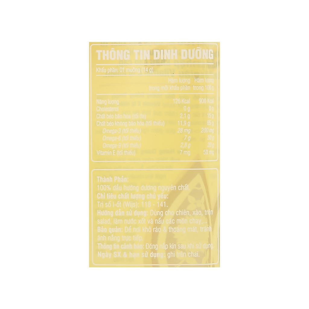 Dầu Simply Hướng Dương 1L