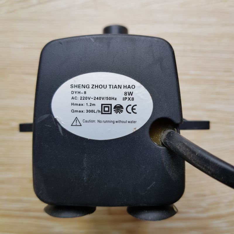 Thanh lý : Bơm quạt hơi nước 8w