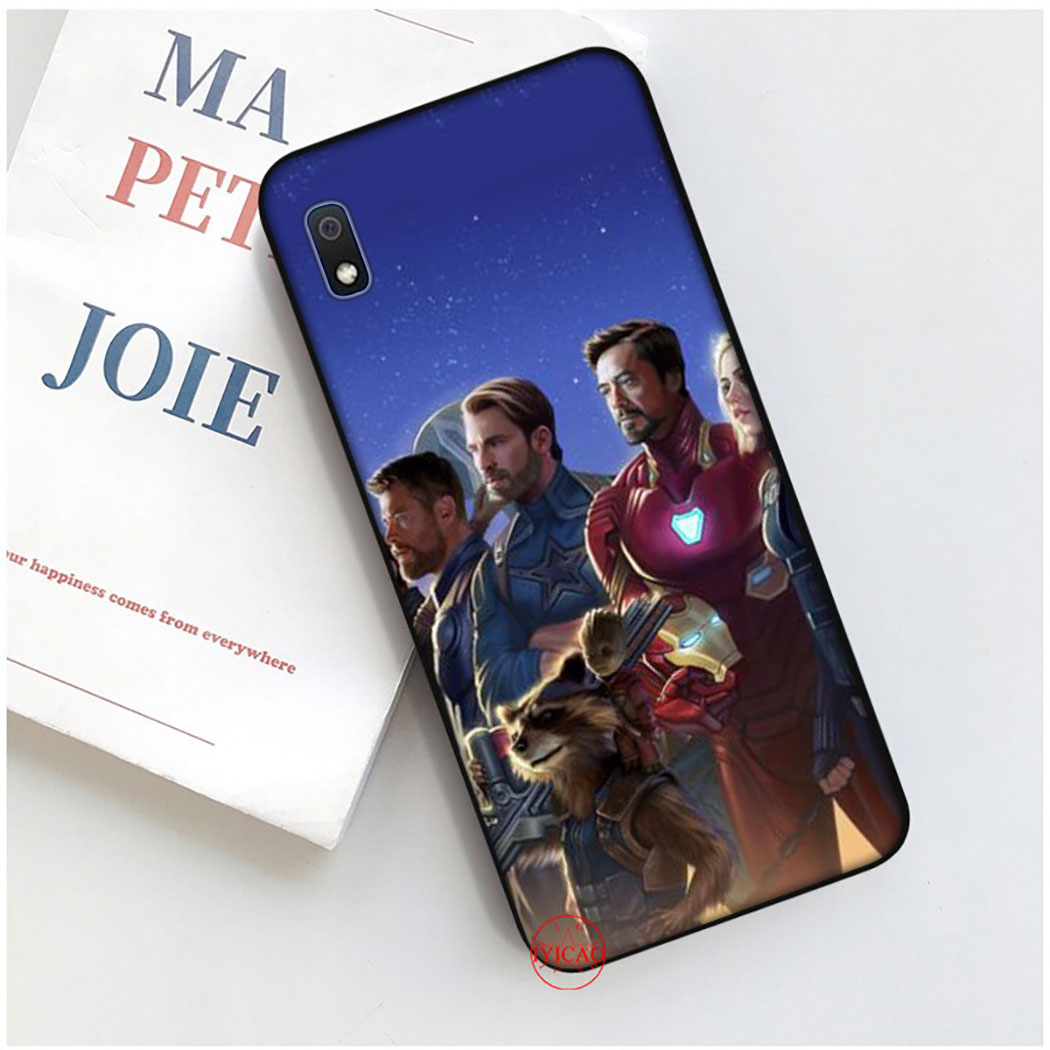 Ốp Lưng Silicone Hình Iron Man Cho Samsung J7 J5 Prime J730 J7 Pro J7Core S20 Fe Lite A8 Plus 2018