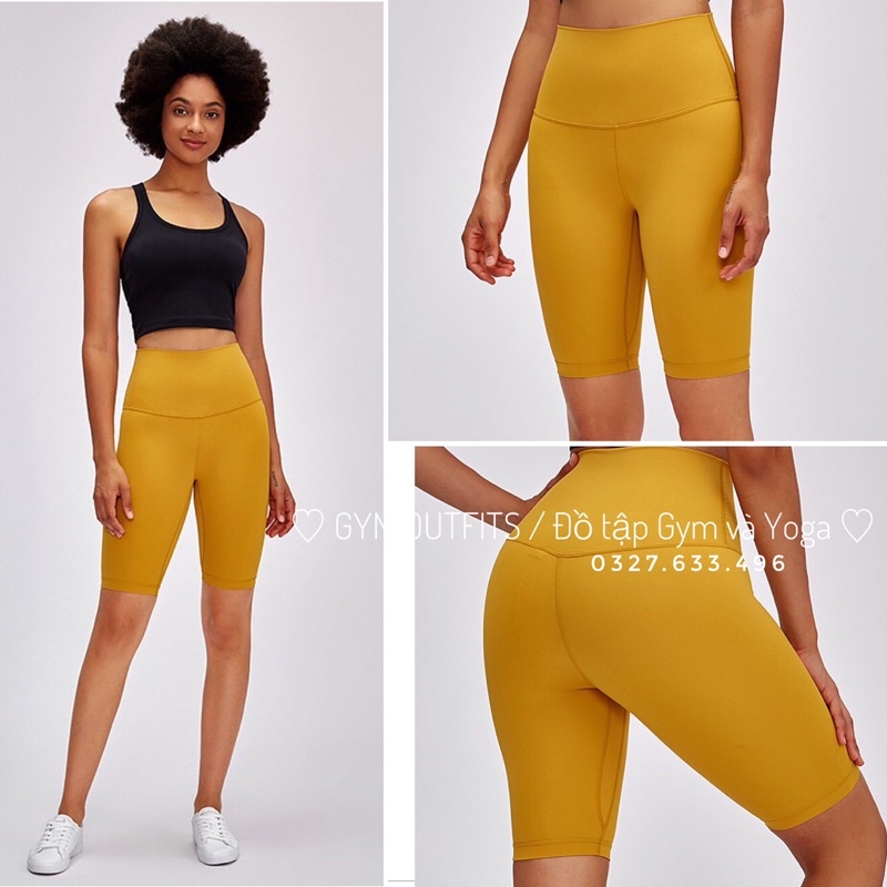 VẢI SIÊU MỀM Quần tập Lululemon Align High Rise Short 10”