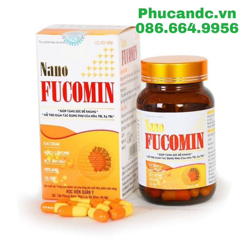 Nano fucomin - fucoidan cho người U Bướu