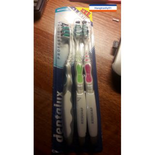 Vỉ bàn chải đánh răng dentalux 3 chiếc