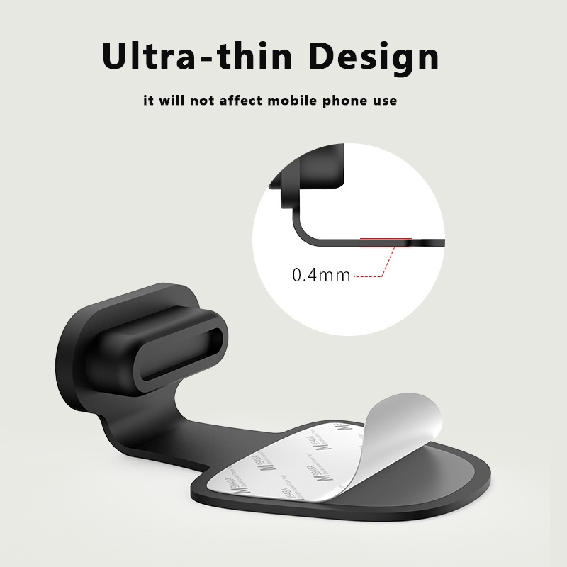 Ốp Điện Thoại Có Cổng Sạc Chống Bụi Chống Mất Mới Cho Iphone/type-c JP6