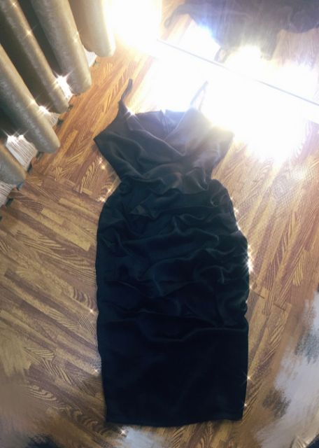 ĐẦM BODY PHI LỤA CỔ ĐỔ CAO CẤP(Hình thật trải sàn) | BigBuy360 - bigbuy360.vn