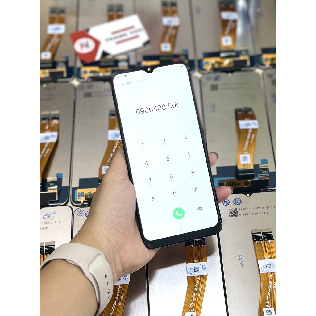 Màn hình SAMSUNG A02S / A03S  dây vàng