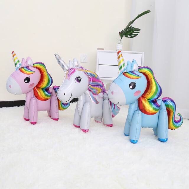 Bóng Trang Trí Hình Ngựa 3D