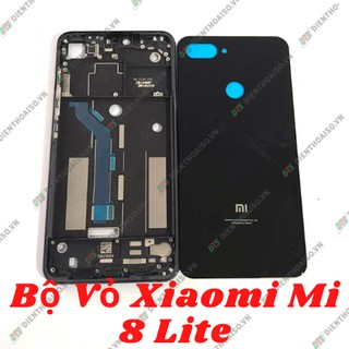 Bộ vỏ linh kiện thay thế  thay thế  thay thế XM Mi 8 lite