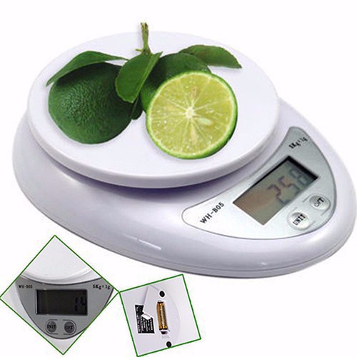 Cân điện tử mini nhà bếp Electronic Kitchen Scale loại 5kg